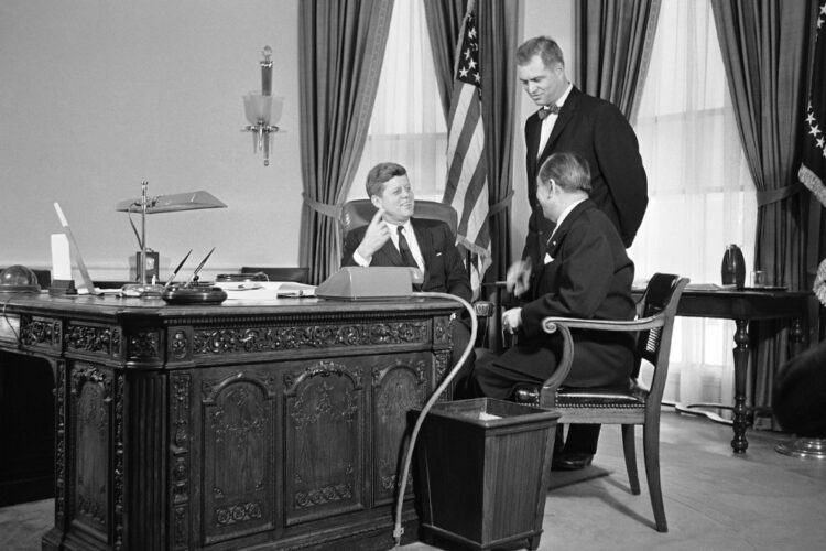 Much more than a piece of furniture, the president’s Resolute Desk has echoed through history